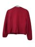 Kurt Geiger 100% Wool Red Cardigan Size S - photo 2