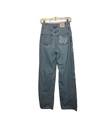 Hollister Butterfly Jeans Ultra High Rise Dad Jeans (view 2)