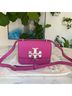 Tory Burch 100% Leather Pink Silver Shoulder Bag One size - photo 3