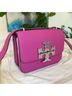 Tory Burch 100% Leather Pink Silver Shoulder Bag One size - photo 5