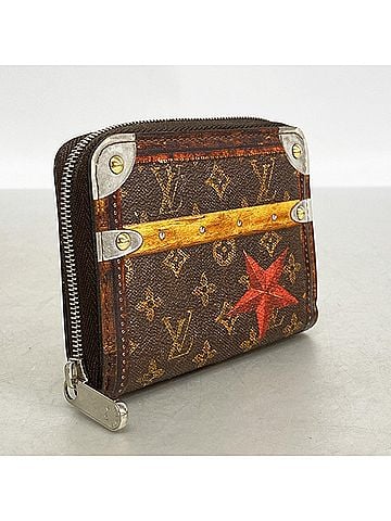 Louis Vuitton Louis Vuitton Monogram Zippy Coin Purse M63834 Brown Women's Wallet/Coin Case (view 2)
