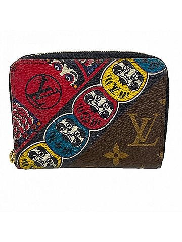 Louis Vuitton Louis Vuitton Monogram Wallet/Coin Purse, Kansai Yamamoto Collaboration, Zippy Coin Purse M67250, Brown Multicolor, Men's/Women's (view 1)