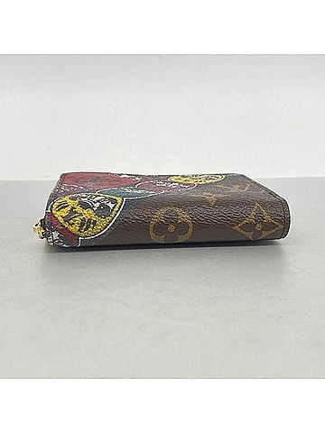 Louis Vuitton Louis Vuitton Monogram Wallet/Coin Purse, Kansai Yamamoto Collaboration, Zippy Coin Purse M67250, Brown Multicolor, Men's/Women's (view 2)