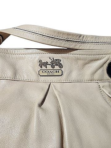 Coach Pebbled Leather Shoulder Bag Leather Belt (view 2)