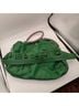 Carla Mancini 100% Leather Snake Print Green Hobo One size - photo 10