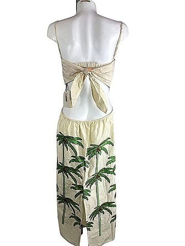 Johanna Ortiz Green Mood Casual Dress (view 2)