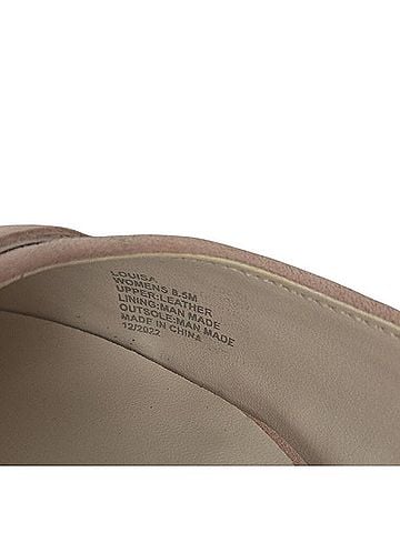 Saks Fifth Avenue Blush Pointed Buckle Mules Mule/Clog (view 2)