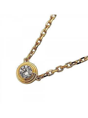 Cartier Cartier Damour XS Necklace, 1PD, 18K Yellow Gold, Diamond, Women's (view 1)