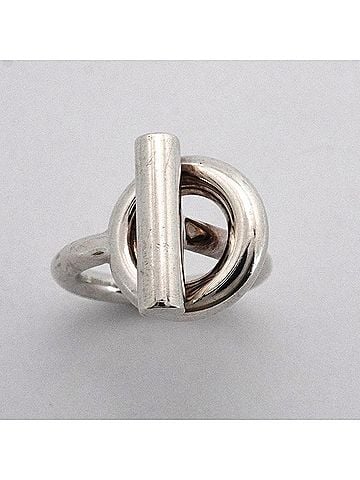 Hermès Hermes Echappé Ring, Sterling Silver 925, Women's (view 2)