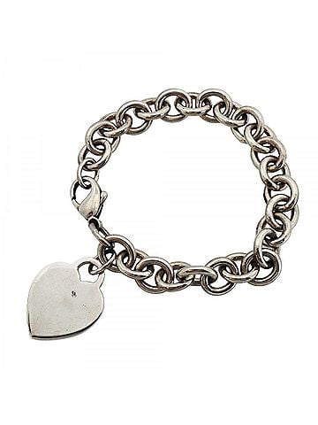 Tiffany & Co. Tiffany & Co. Heart Tag Bracelet, Sterling Silver 925, Women's (view 1)