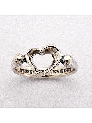 Tiffany & Co. Tiffany & Co. Heart Ring, Sterling Silver 925, Women's (view 2)