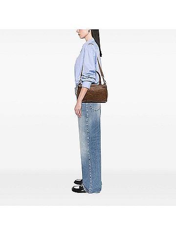 Givenchy Medium Wrinkled Sheepskin Pandora Satchel (view 2)