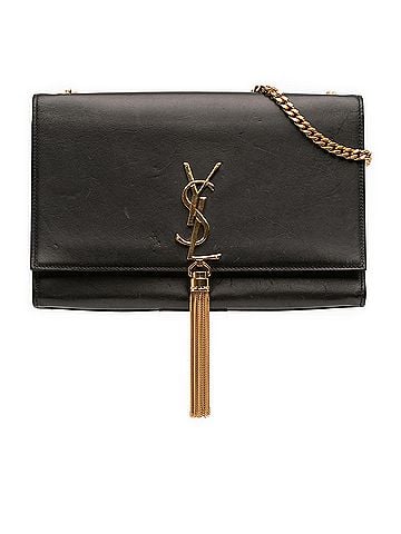 Saint Laurent Medium Smooth Calfskin Classic Monogram Kate Tassel Crossbody (view 1)