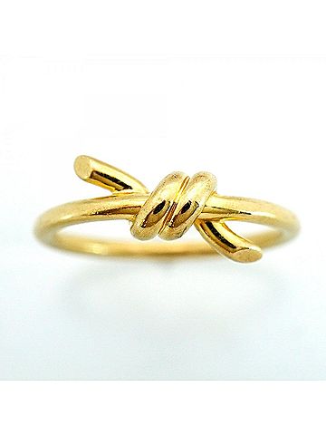 Tiffany & Co. Tiffany & Co. Knot Ring, 18K Yellow Gold, Women's (view 2)