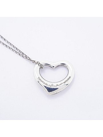 Tiffany & Co. Tiffany & Co. Heart Necklace, Sterling Silver 925, Women's (view 2)