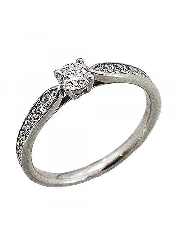 Tiffany & Co. Tiffany & Co. Harmony Ring, Pt950 Platinum, 0.20ct Diamond, Women's, P2956415 (view 1)