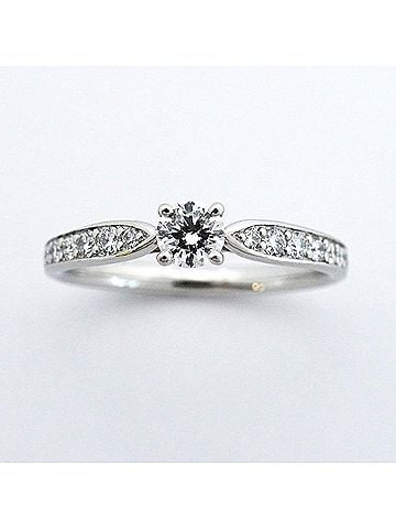 Tiffany & Co. Tiffany & Co. Harmony Ring, Pt950 Platinum, 0.20ct Diamond, Women's, P2956415 (view 2)