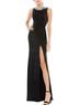 Mac Duggal 100% Polyester Solid Black Cocktail Dress Size 6 - photo 1