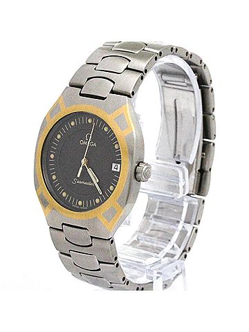 Omega OMEGA Seamaster Polaris 18K Gold Steel Mens Watch 396.1022 Polished (view 2)