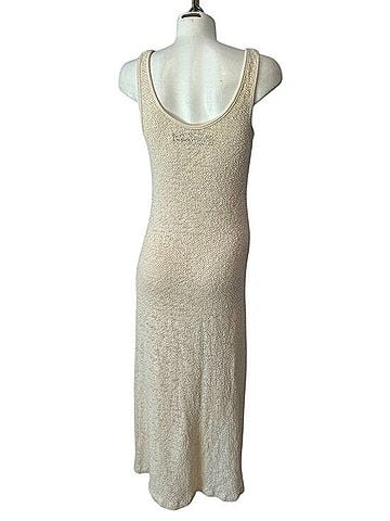 Enza Costa Slub Sweater Knit Tank Dress Casual Dress (view 2)