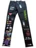Sugarhill Brighton Graphic Black Jeans Size 36 waist - photo 1