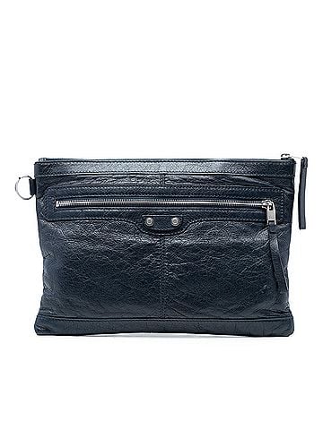 Balenciaga Lambskin Motocross Classic Clip M Clutch (view 1)