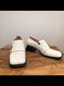 Nodaleto 100% Leather 100% Snakeskin Snake Print Ivory Heels Size 8 1/2 - photo 4