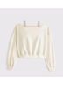 Abercrombie & Fitch White Pullover Sweater Size XS - photo 5