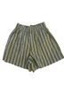 Aerie Stripes Green Blue Shorts Size S - photo 1