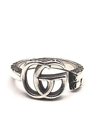 Gucci GUCCI Double G Key Motif Ring (view 1)