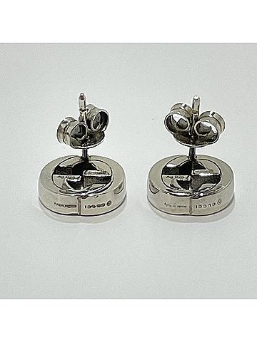 Gucci GUCCI Interlocking G Earrings, Ag925 Silver (view 2)