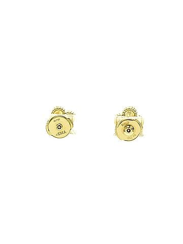 Van Cleef & Arpels Van Cleef & Arpels Sweet Alhambra Mother Of Pearl Yellow Gold (18K) Stud Earrings Gold (view 2)