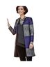 Black Label by Chico's 100% Polyester Color Block Blazer Size 12 - photo 3