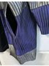 Black Label by Chico's 100% Polyester Color Block Blazer Size 12 - photo 6