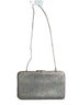 Judith Leiber Silver Leather Clutch One size - photo 2