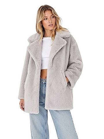 Abercrombie & Fitch Teddy Coat Coat (view 1)