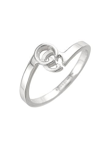 Gucci Gucci GG Running #12 Ring, 18K WG White Gold 750 (view 1)