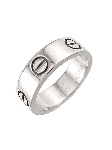 Cartier Cartier Love Classic #51 Ring, 18K WG (White Gold 750) (view 1)