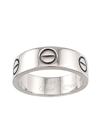 Cartier Cartier Love Classic #51 Ring, 18K WG (White Gold 750) (view 2)