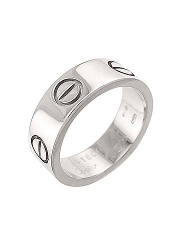 Cartier Cartier Love Ring #47, 18K WG (White Gold 750) (view 1)