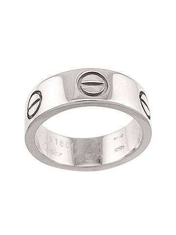 Cartier Cartier Love Ring #47, 18K WG (White Gold 750) (view 2)