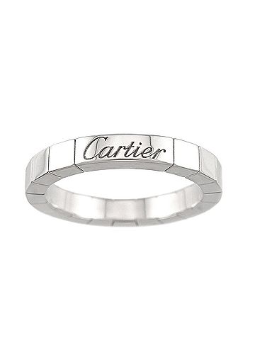 Cartier Cartier Laniere Ring #51, 18K WG (White Gold 750) (view 2)