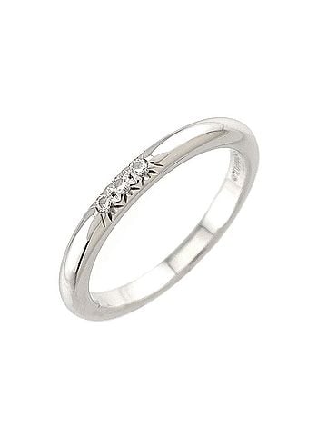 Tiffany & Co. Tiffany & Co. Forever Diamond Ring, 2mm wide, Platinum. (view 1)