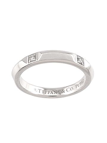 Tiffany & Co. Tiffany & Co. True Band Ring, Diamond, Platinum Ring (view 2)