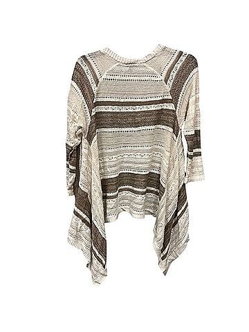 Torrid Pointelle Open Front Sharkbite Cardigan Cardigan (view 2)