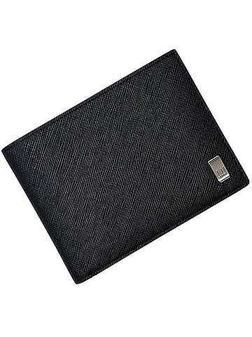 Dunhill Dunhill Bi-fold Wallet, Black, Sidecar, DU19F2932AV001R, Leather, dunhill (view 1)