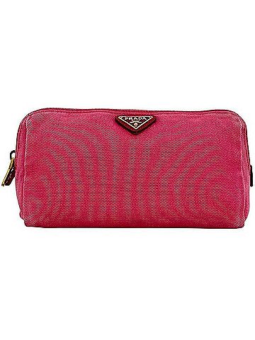 Prada Prada Pouch Pink Plate Canvas 42 PRADA (view 2)