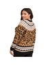 Torrid Animal Print Brown Pullover Sweater Size 4X - photo 2
