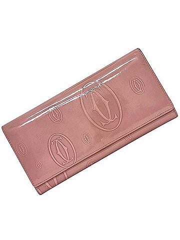 Cartier Cartier Bi-fold Long Wallet, Pink, Happy Birthday, L3001282, Leather (view 1)