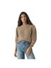 Reformation 100% Alpaca Solid Stripes Tan Wool Pullover Sweater Size S - photo 1